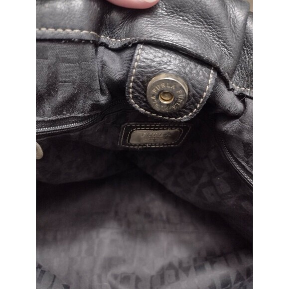 Furla black leather hobo bag - Picture 5 of 12